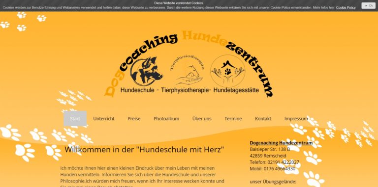 dogcoaching remscheid.de  768x381