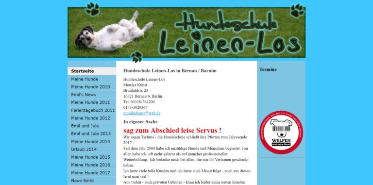 hundeschule bernau.de  768x381