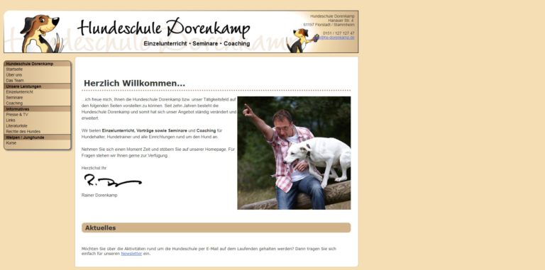 hundeschule dorenkamp.de 768x381