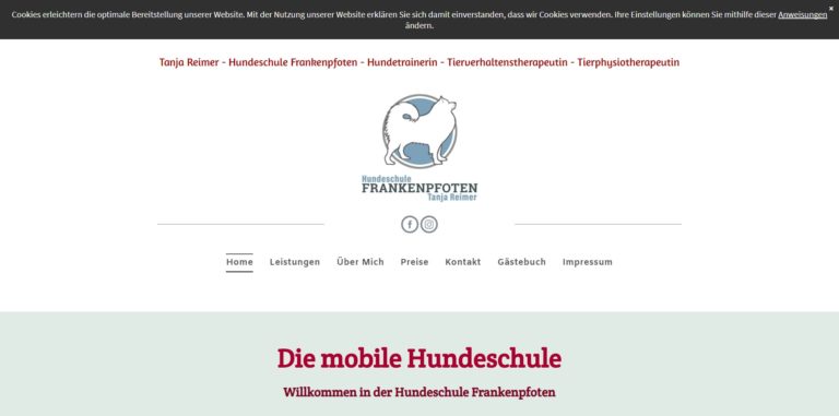 hundeschule frankenpfoten.de  768x381
