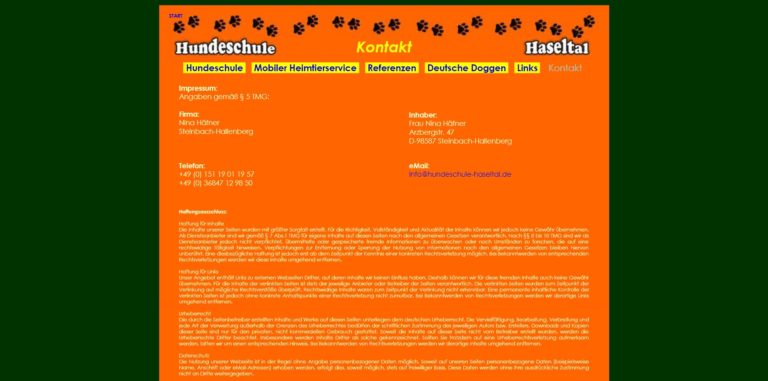 hundeschule haseltal.de  768x381