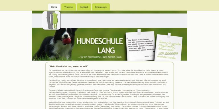 hundeschule lang.de  768x381