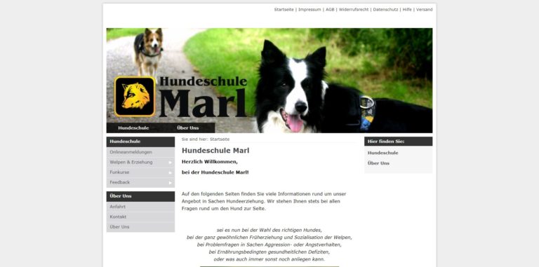 hundeschule marl.de  768x381