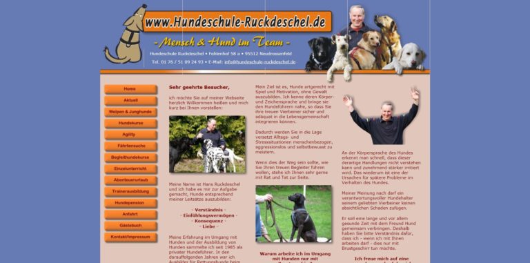 hundeschule ruckdeschel.de  768x381