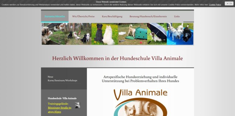 hundeschule villa animale.de 768x381