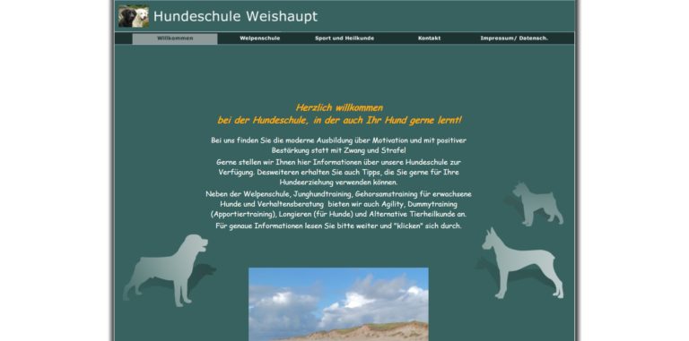 hundeschule weishaupt.de  768x381