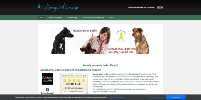 langeleine hundetraining.de  768x381