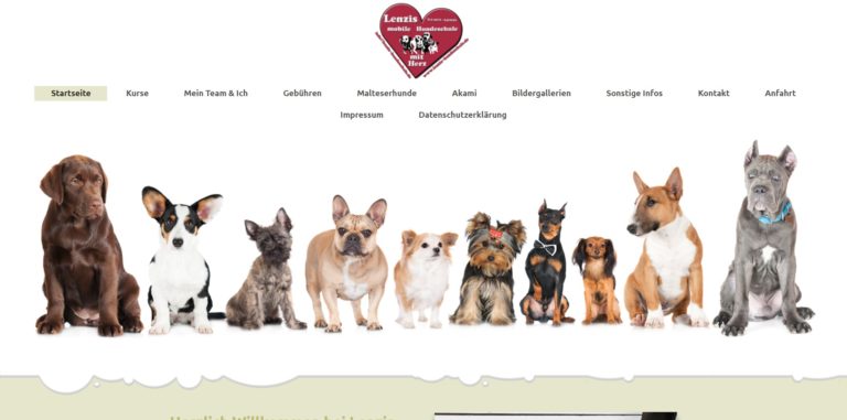 lenzis hundeschule.de  768x381