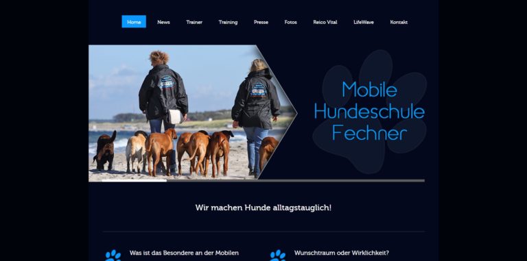 mobile hundeschule fechner.com  768x381