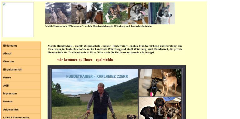 mobile hundeschule unterfranken.de  768x381