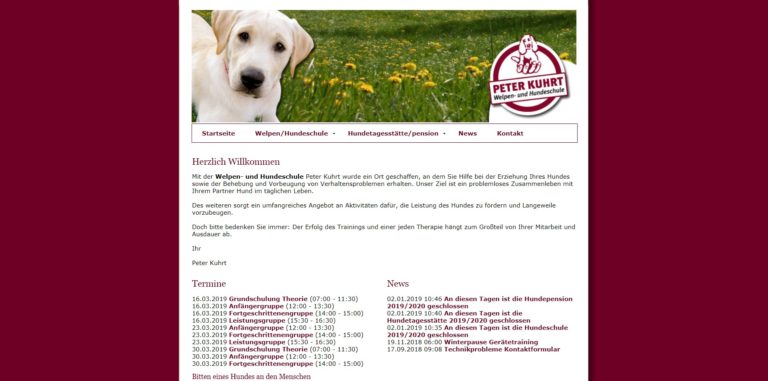 welpenschule kuhrt.de  768x381