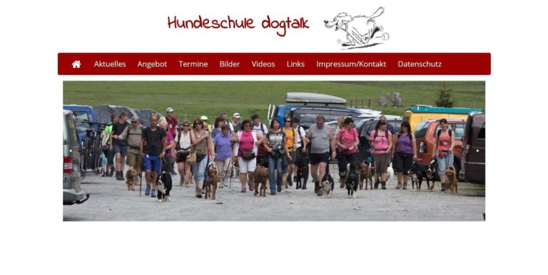 www.hundeschule dogtalk.de  768x386