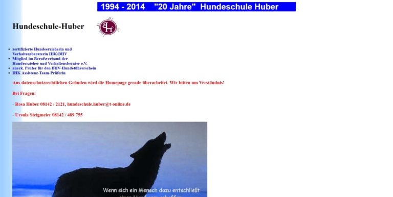 www.hundeschule huber.de  768x386