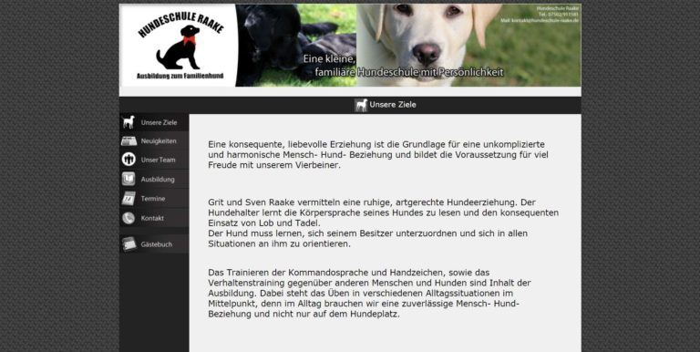 www.hundeschule raake.de  768x386