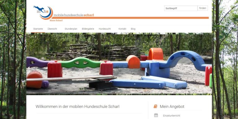 www.hundeschule scharl.de  768x386