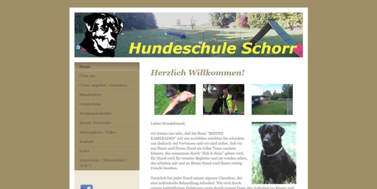 www.hundeschule schorr.de 768x386