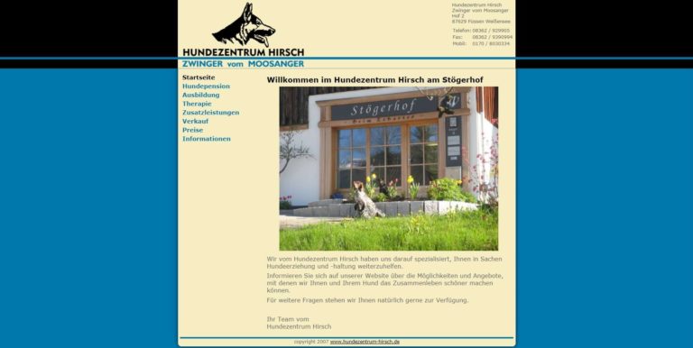 www.hundezentrum hirsch.de  768x386