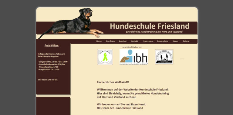 hundeschulefriesland.de  768x381