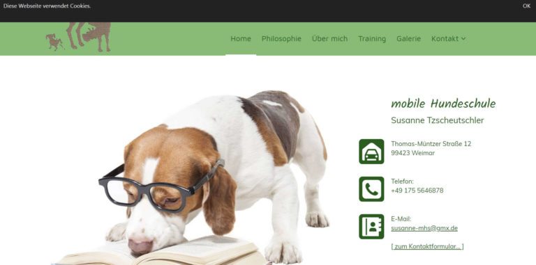 mobile hundeschule weimar.de  768x381