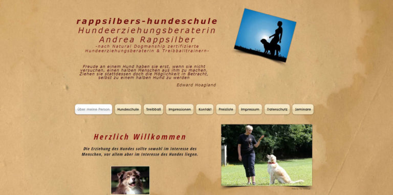 rappsilbers hundeschule.de  768x381